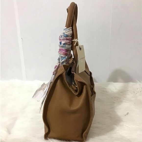 Lucky Brand Dina Leather Multi-Functional Satchel New - Picture 3 of 14